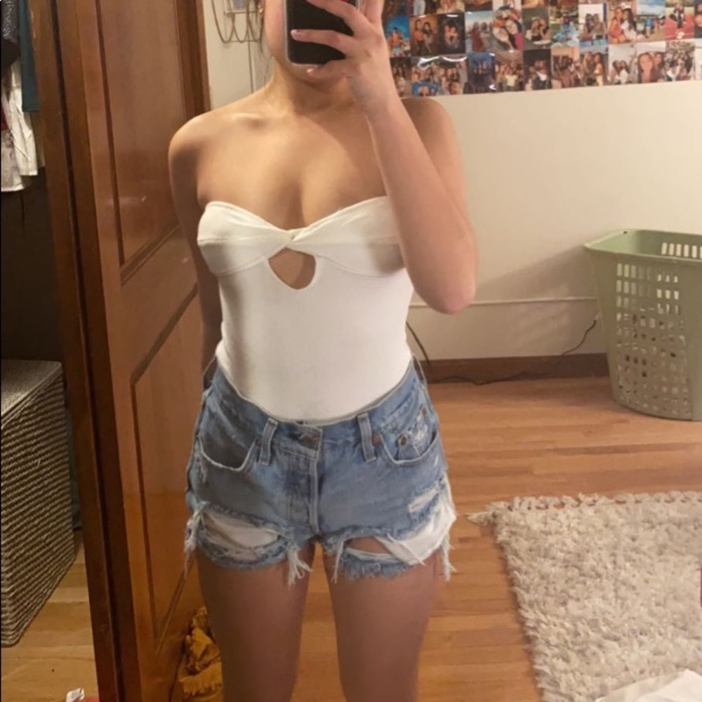 Urban outfitters white bodysuit